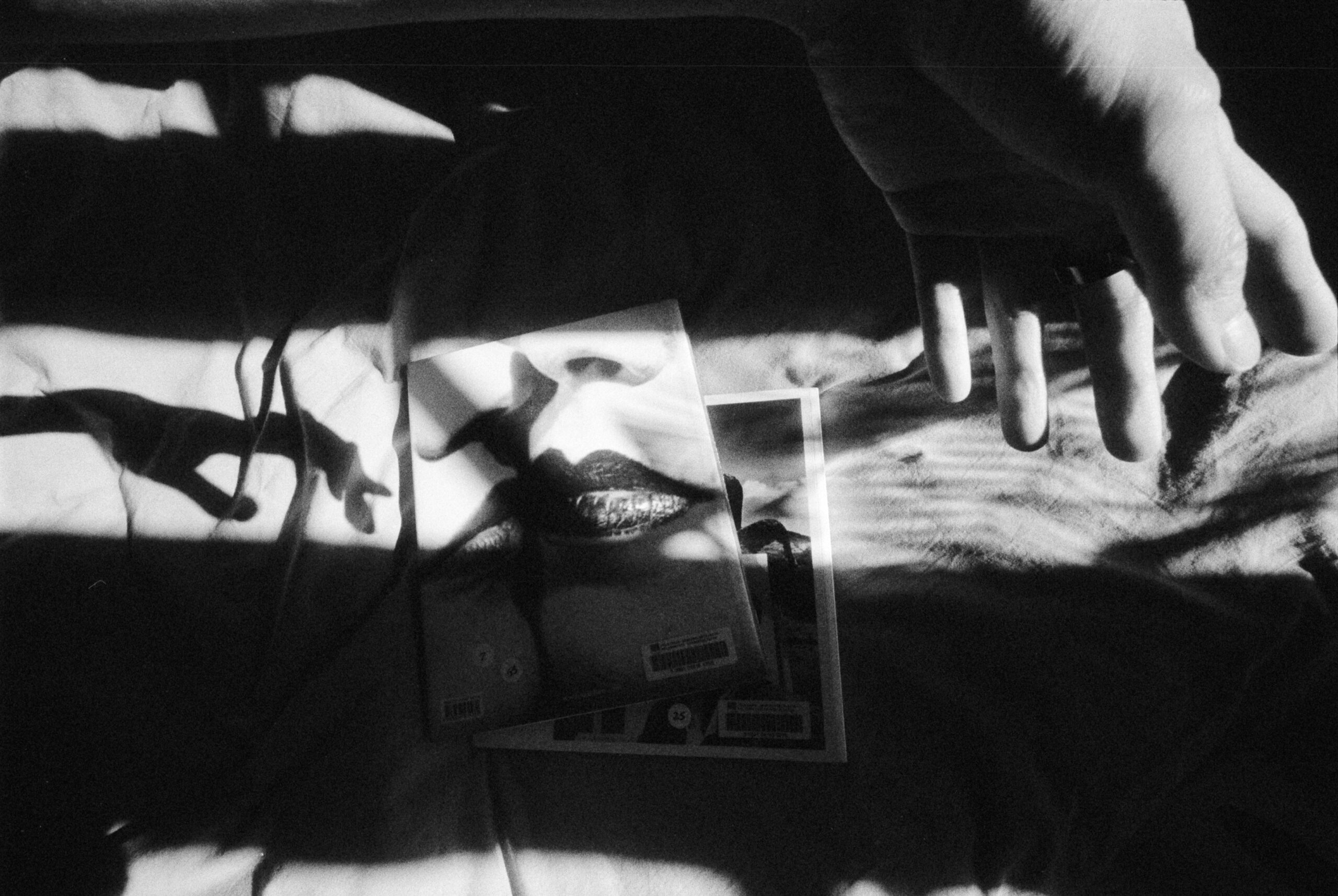 a person holding a picture